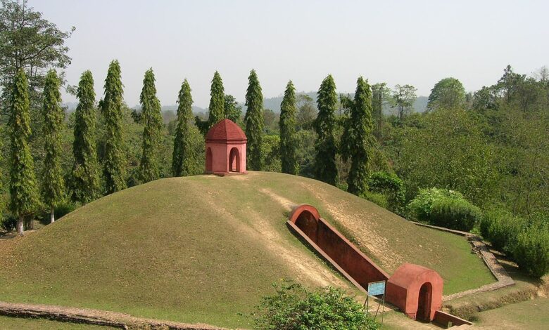 charaideo maidam, pm modi, unesco