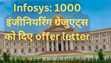 Infosys, offer letter