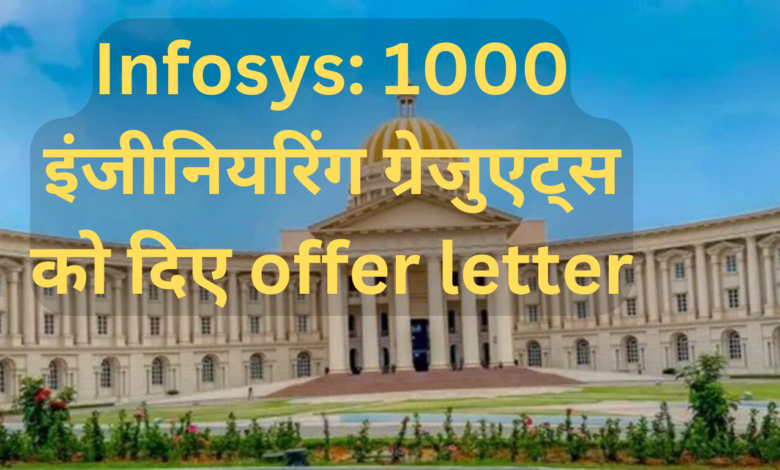 Infosys, offer letter