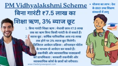 PM Vidhyalakshmi Scheme, EducationForAll, StudentLoan, HigherEducation, StudentSupport,